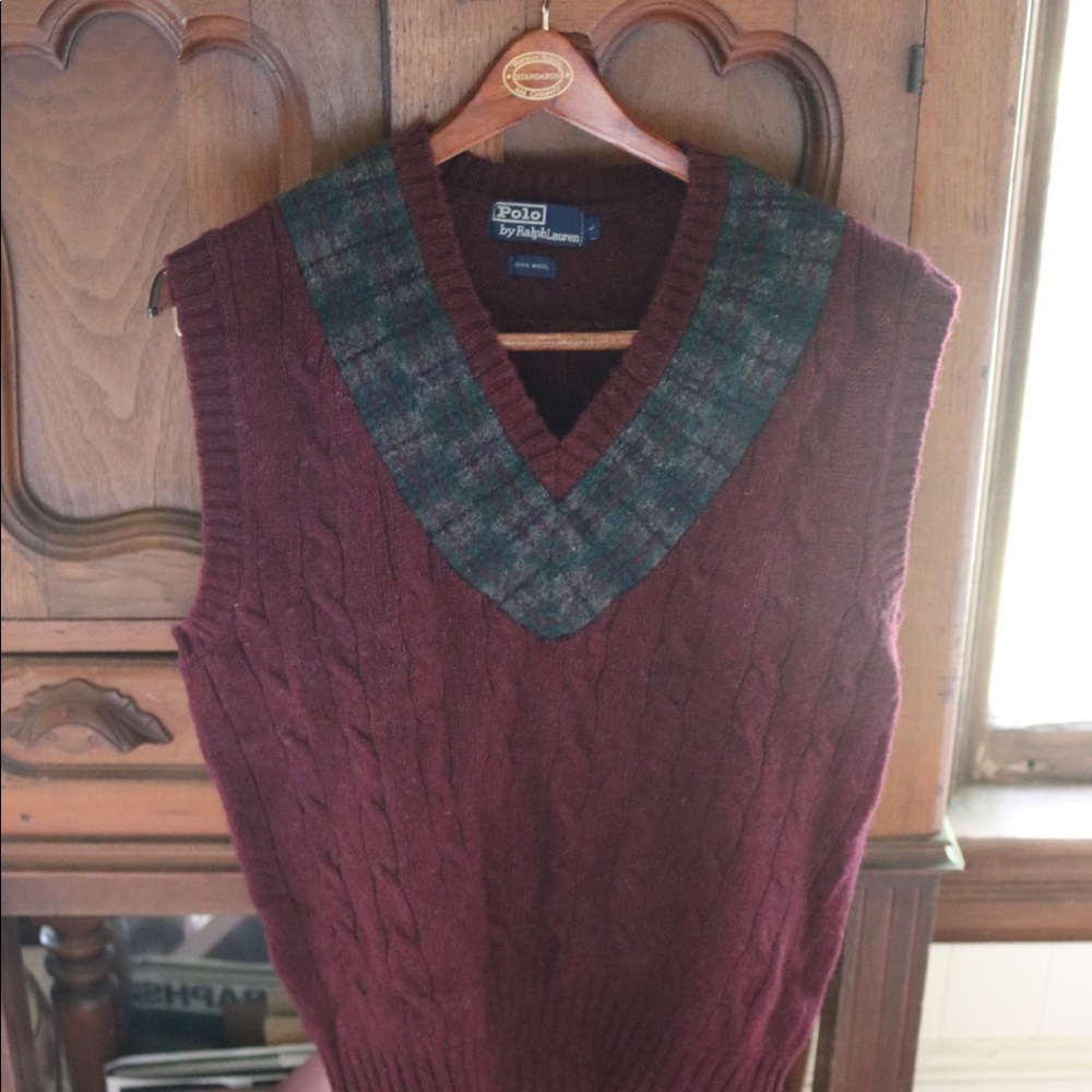 Polo Ralph Lauren Wool Sweater Vest
